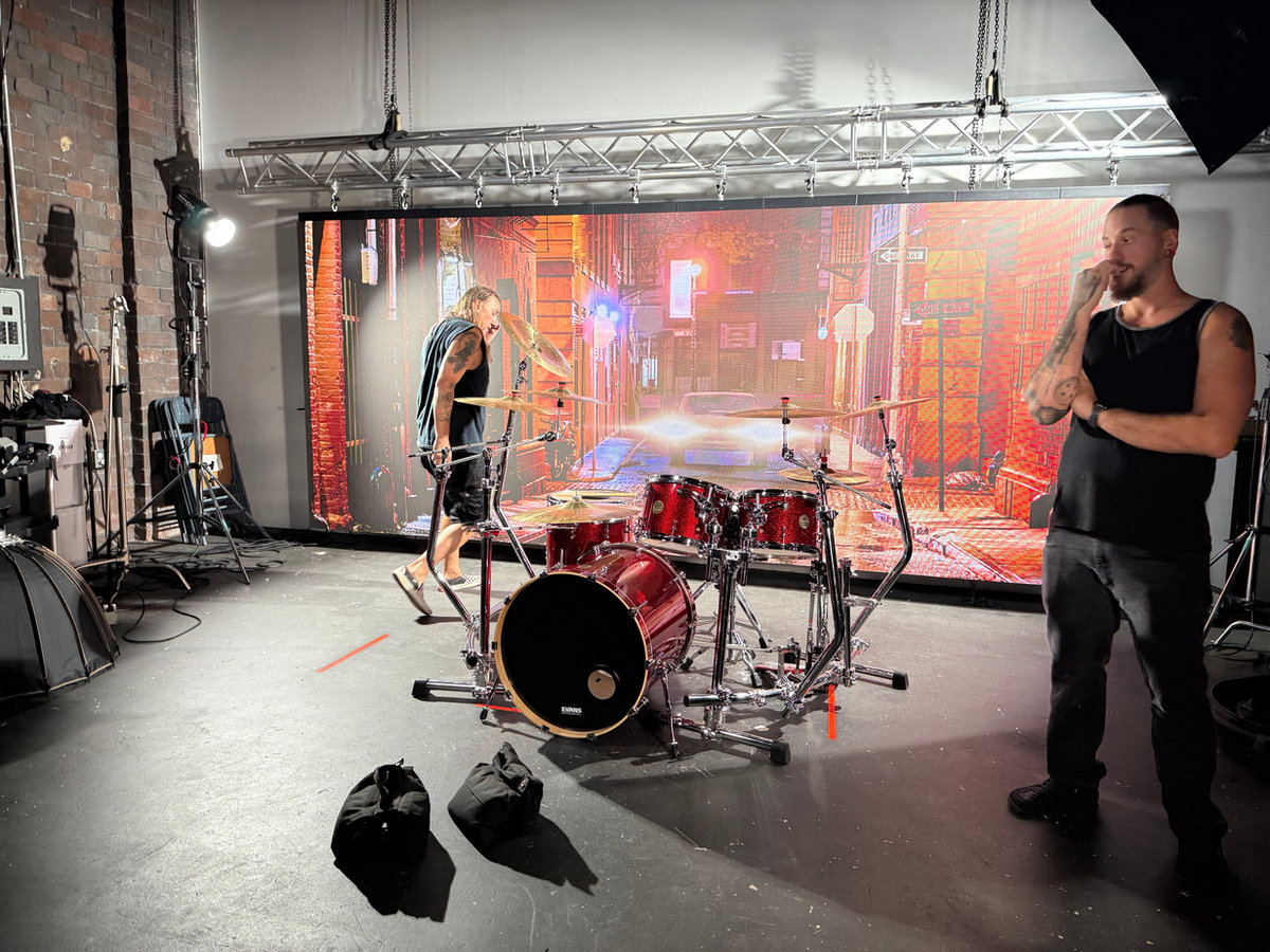 Band rehearsal studio in Atlanta with full backline and monitoring by GigRite